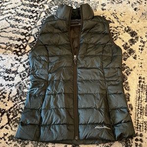 Olive Green Eddie Bauer Vest size XS